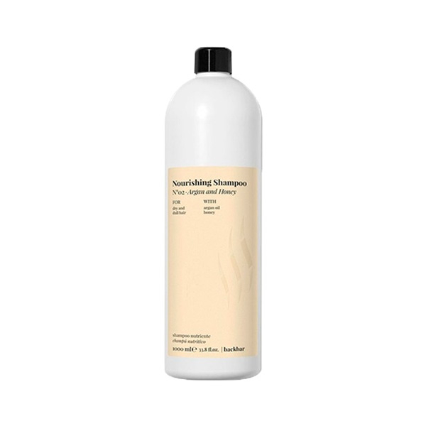 BACK BAR BACK BAR Nourishing Shampoo N 2 Argan & Honey 1000ml  