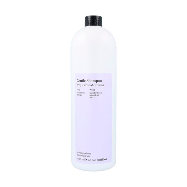 BACK BAR BACK BAR Gentle Shampoo N 3 Oats & Lavender 1000ml  