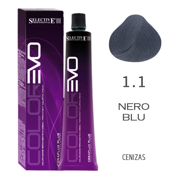 COLOR EVO EVO 1.1 NEGRO AZUL 100gr tubo 100g