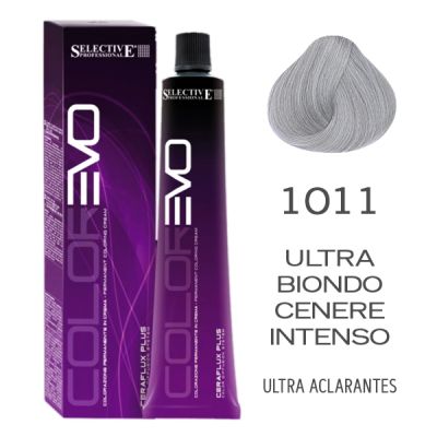 COLOR EVO EVO 1011 ULTRA RUBIO CENIZA INTENSO 100gr tubo 100g