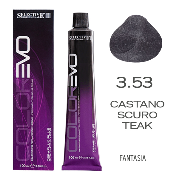 COLOR EVO EVO 3.53 CASTAO OSCURO TEKA tubo 100g