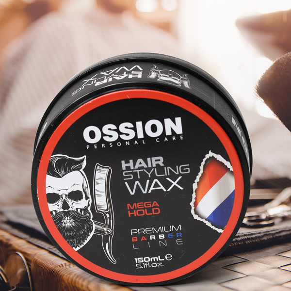 Diseñado especialmente para dar un efecto brillante y extra fuerte a tu cabello.
Es extra fuerte.
 Ml OSSION 150ML HAIR WAX MEGA HOLD3.80