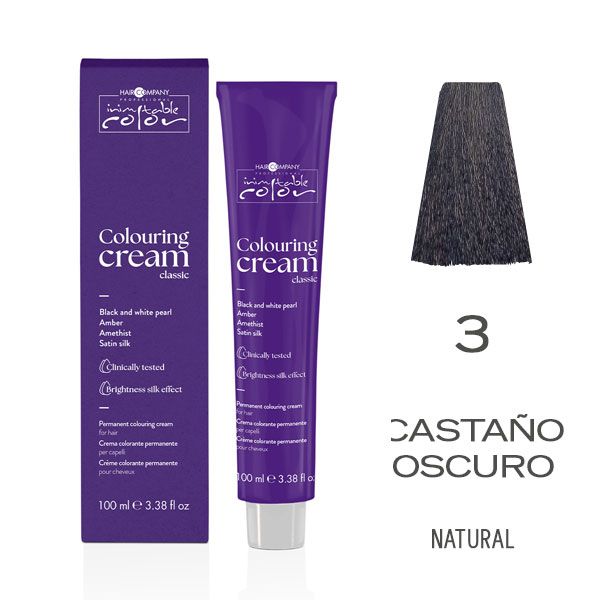 COLOURING CREAM CLASSIC HC. COLOR CREAM 3.0 DARK CHESTNUT 100 ml tubo 100ml