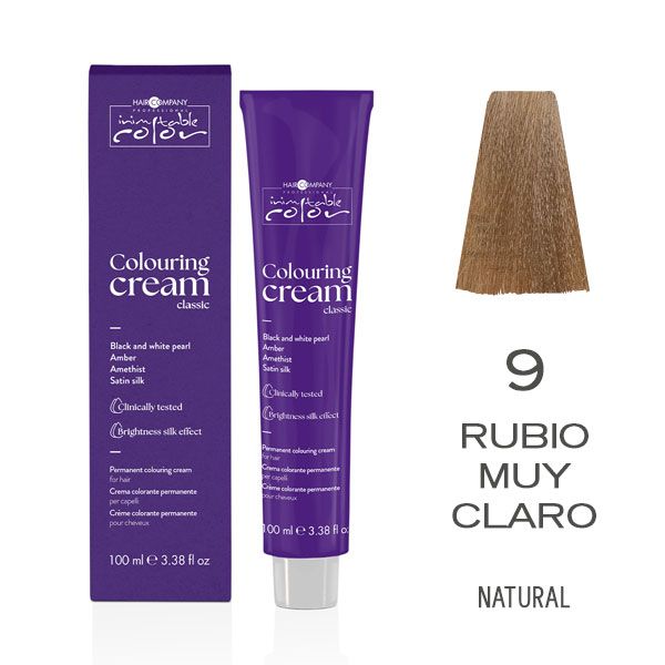 COLOURING CREAM CLASSIC HC. COLOR CREAM 9.0  BIONDO CHIARISSIMO 100 ml tubo 100ml