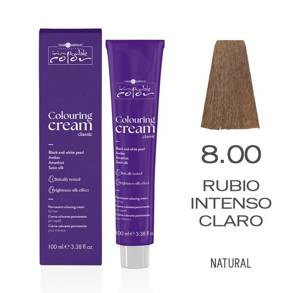 COLOURING CREAM CLASSIC HC. COLOR CREAM 8.00 BIONDO CHIARO INTENSO  100 m tubo 100ml