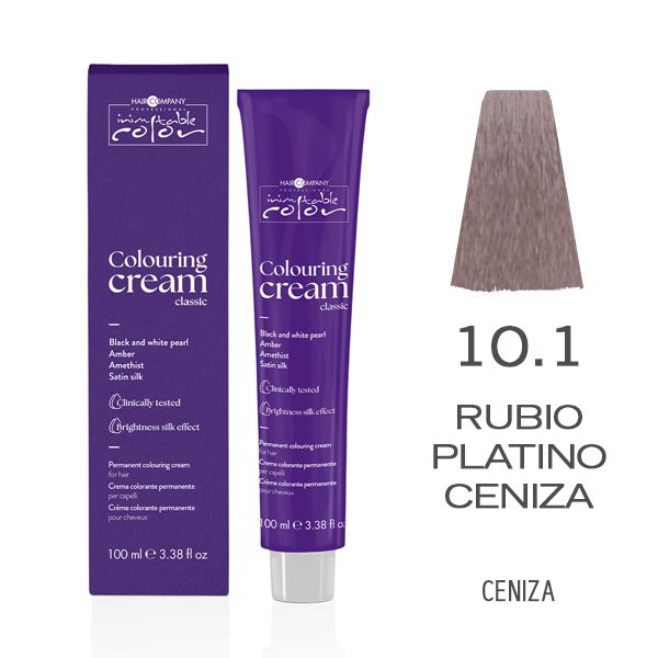 HC. COLOR CREAM 10.1  ASH PLATINUM BLOND 100 ml Tubo 100ml