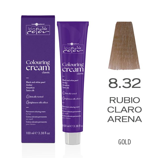  Ml HC. COLOR CREAM 8.32  BIONDO CHIARO SABBIA 100 ml10.06