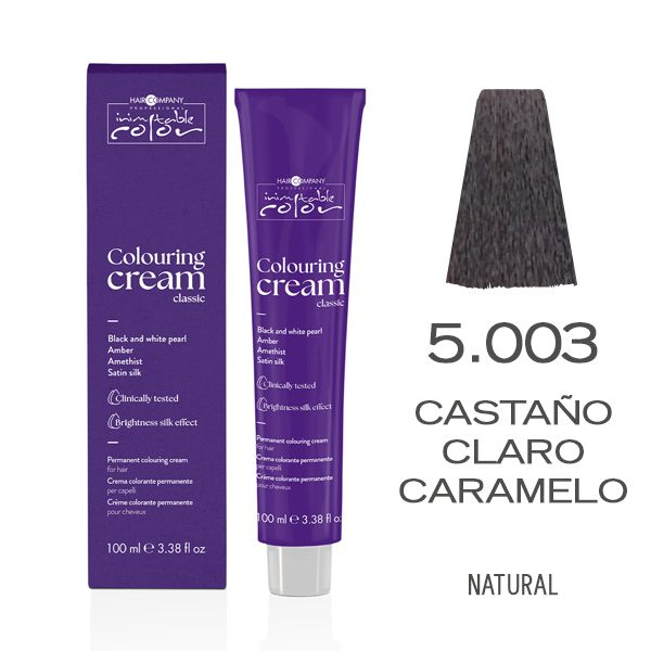 COLOURING CREAM CLASSIC HC. COLOR CREAM 5.003  CARAMEL LIGHT CHESTNUT 100 tubo 100ml