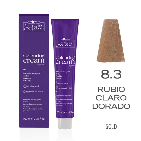  Ml HC. COLOR CREAM 8.3  GOLDEN LIGHT BLOND 100 ml10.06