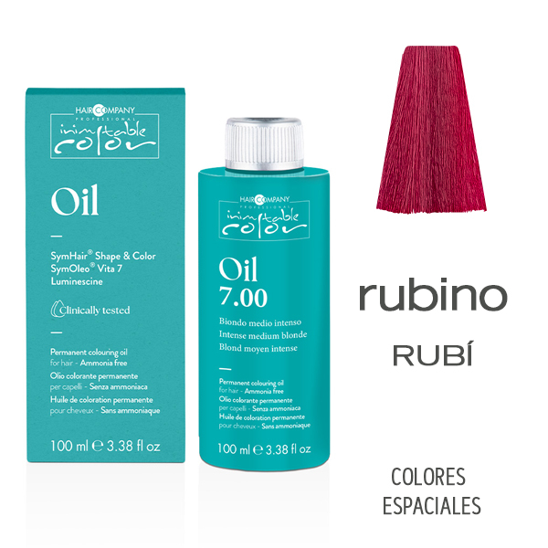   HC. INIMITABLE COLOR OIL  RUBINO  100 ml13.65