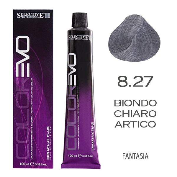 COLOR EVO EVO 8.27 RUBIO CLARO ARTICO 100gr tubo 100g