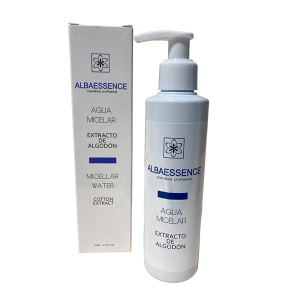 <H3>EXTRACTO DE ALGODON</H3>
Suave, ideal para una limpieza delicada de la piel.

Elimina la suci  ALBA ESSENCE Agua Micelar 500ml16.40