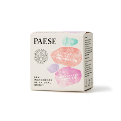 Paese Minerals PAESE Foundation Illuminating mineral foundation 200N light beige