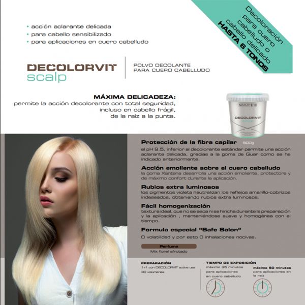 DECOLORVIT SYSTEM DECOLORVIT SYSTEM SCALP 500GRS  